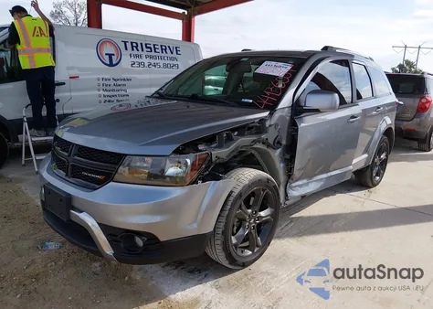 2019 Dodge Journey Crossroad Awd from USA, damaged, VIN 3C4PDDGGXKT858434